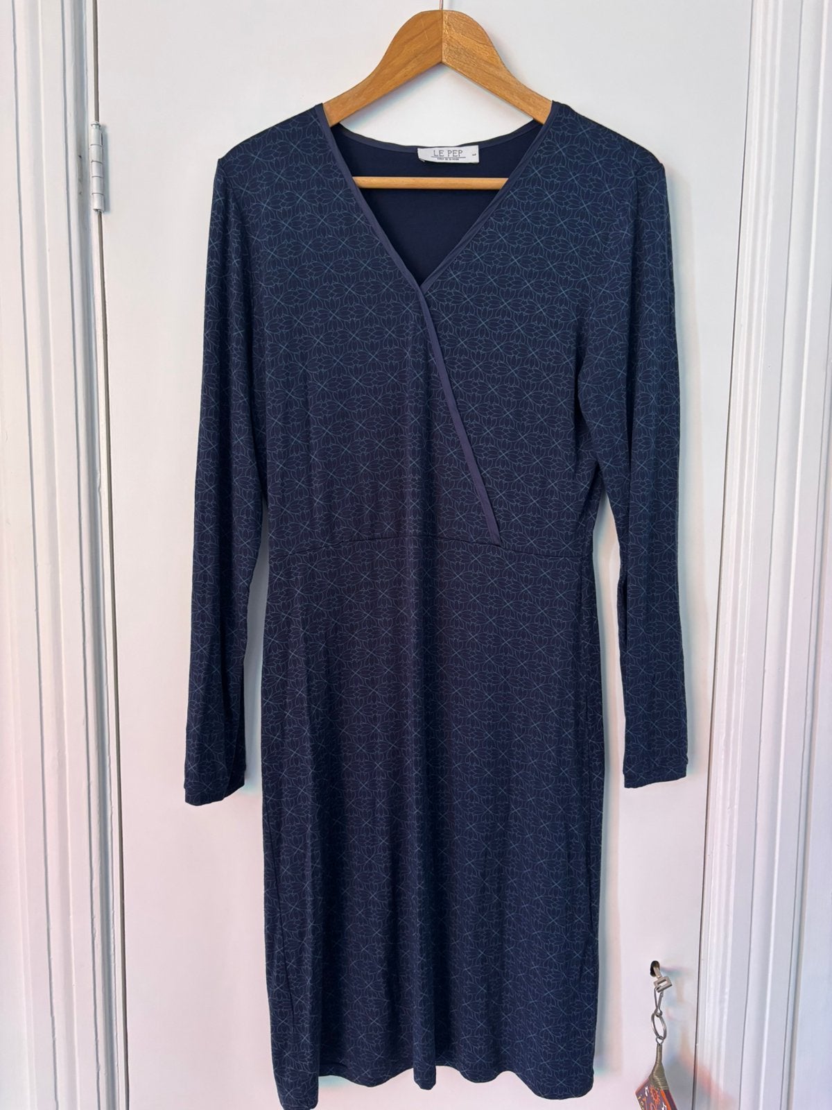 Le pep jurk L zgan, Kleding | Dames, Blauw, Maat 42/44 (L), Ophalen of Verzenden, Zo goed als nieuw