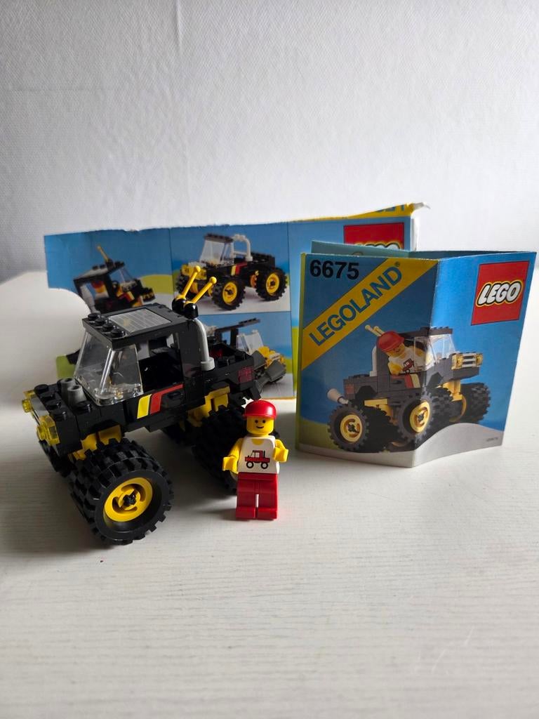 Lego 6675 - Road & trail 4x4, Compleet, Gebruikt, Lego, Ophalen of Verzenden