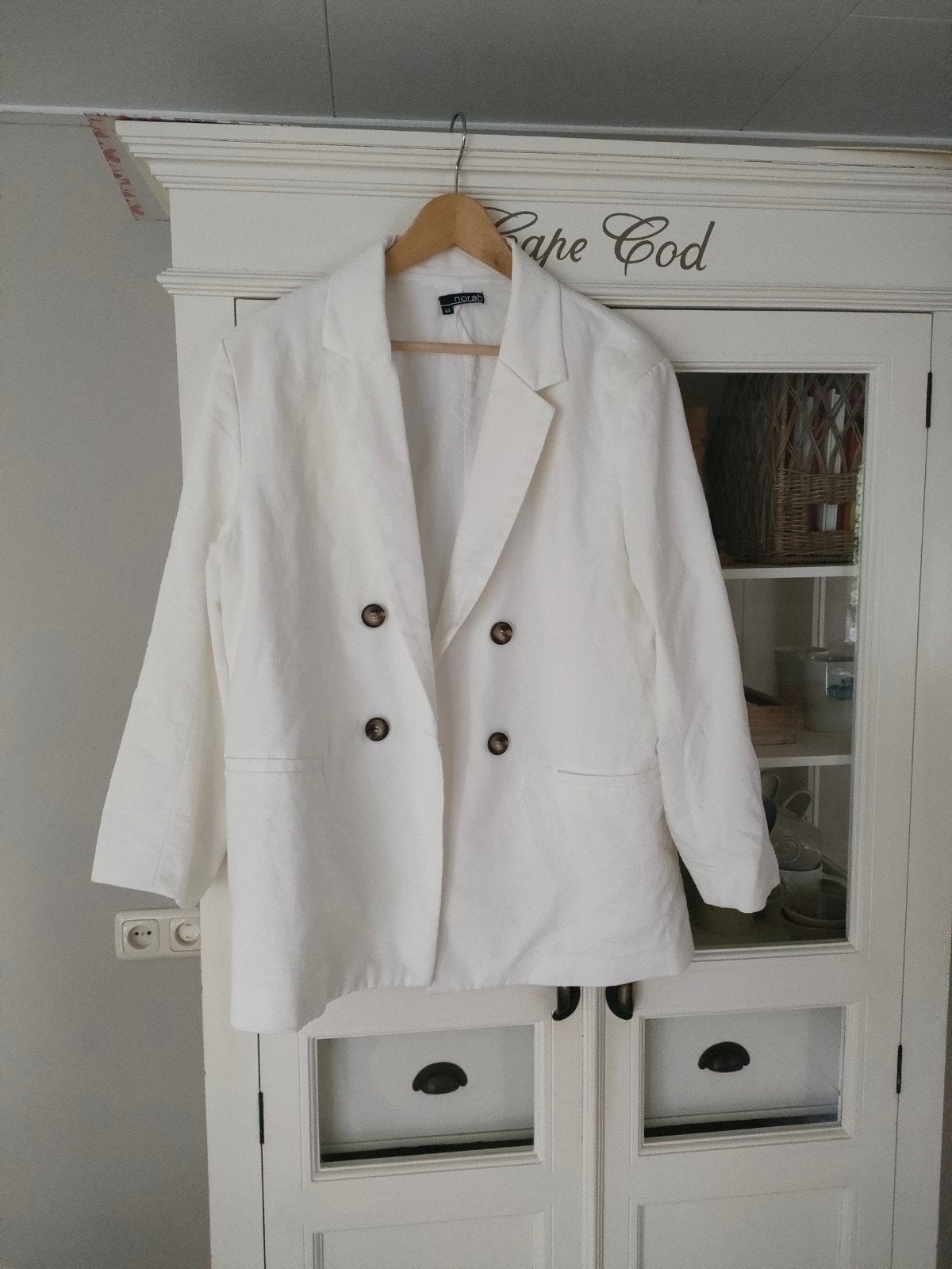 Norah blazer maat 44, Kleding | Dames, Wit, Maat 42/44 (L), Ophalen of Verzenden, Zo goed als nieuw