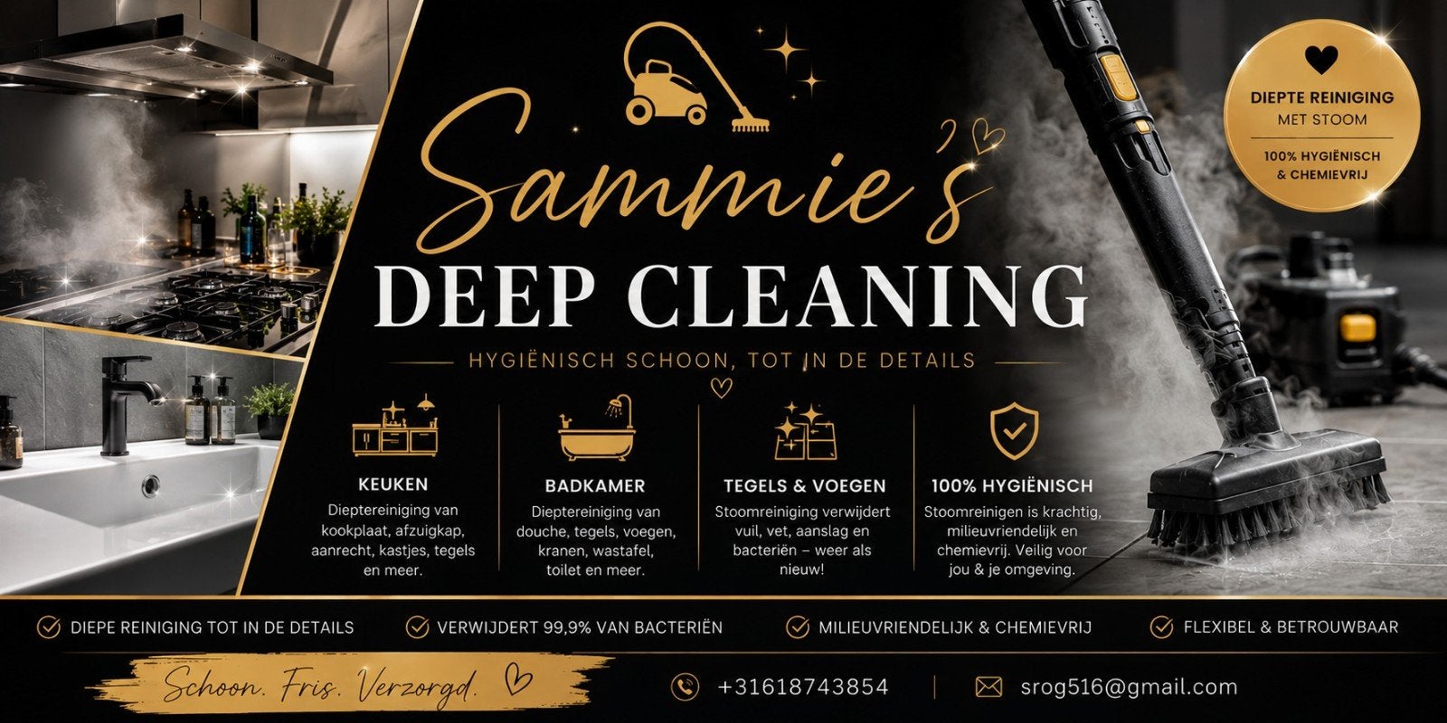 Schoonmaakster aangeboden voor echte deep cleaning, 33 - 40 uur, Vanaf 10 jaar, Overige vormen