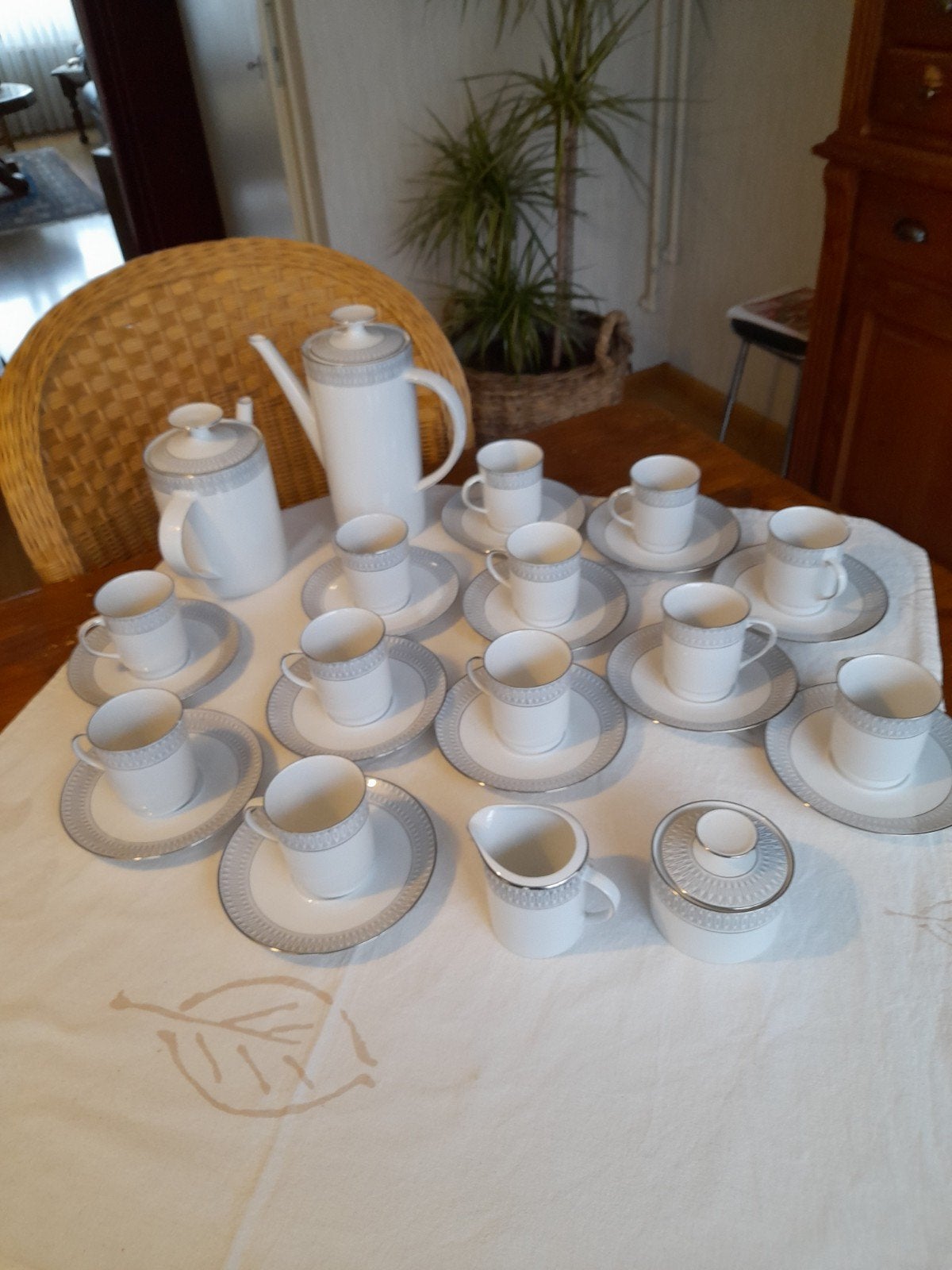 65-delig Winterling Bavaria Corona servies, Antiek en Kunst, Antiek | Servies compleet, Ophalen of Verzenden