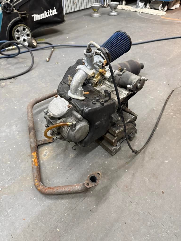 RK1 kart motorblok, Ophalen, Gebruikt