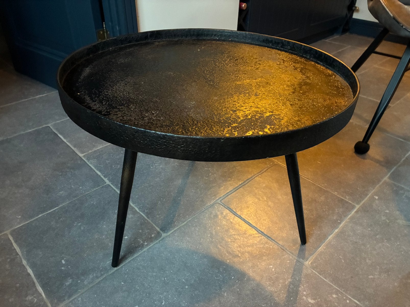 Salontafel 58bx46h, Gebruikt, 50 tot 100 cm, Rond, 5 – 50