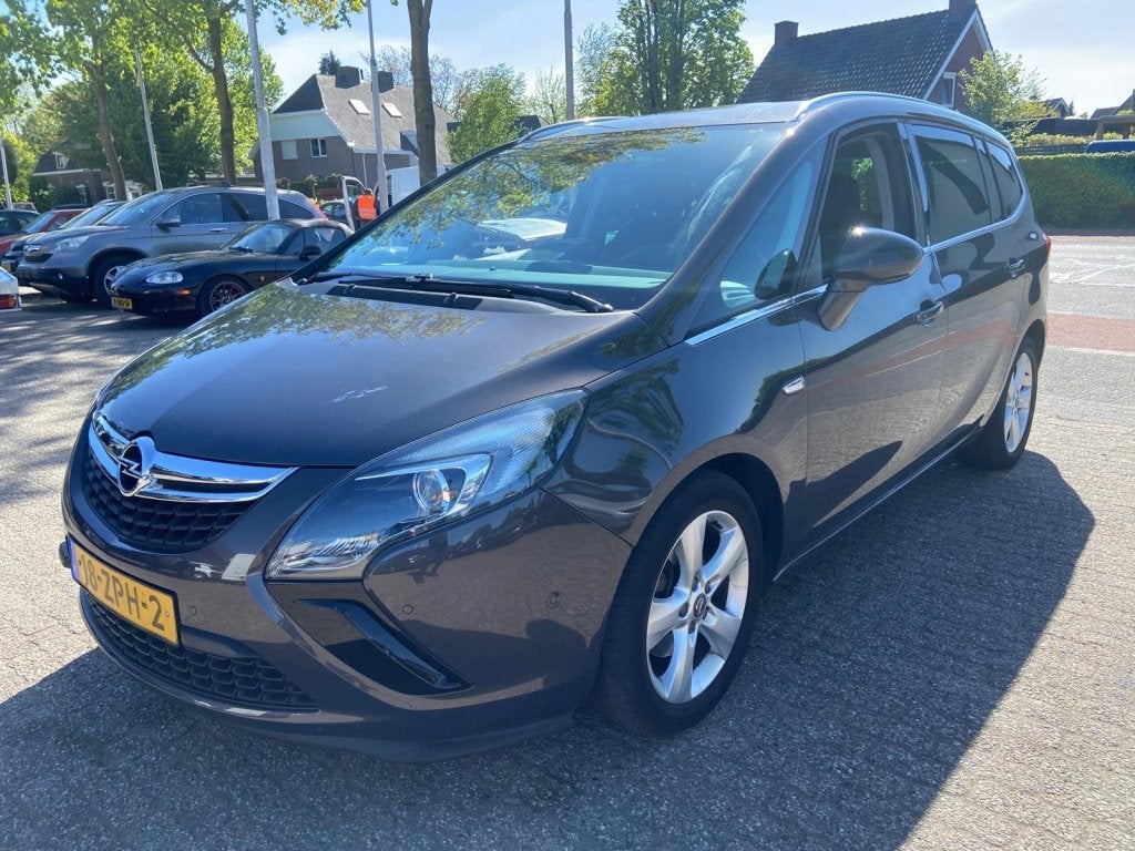 Opel Zafira Tourer 1.4 Design Edition (bj 2013), 1513 kg, Euro 5, Stof, Gebruikt