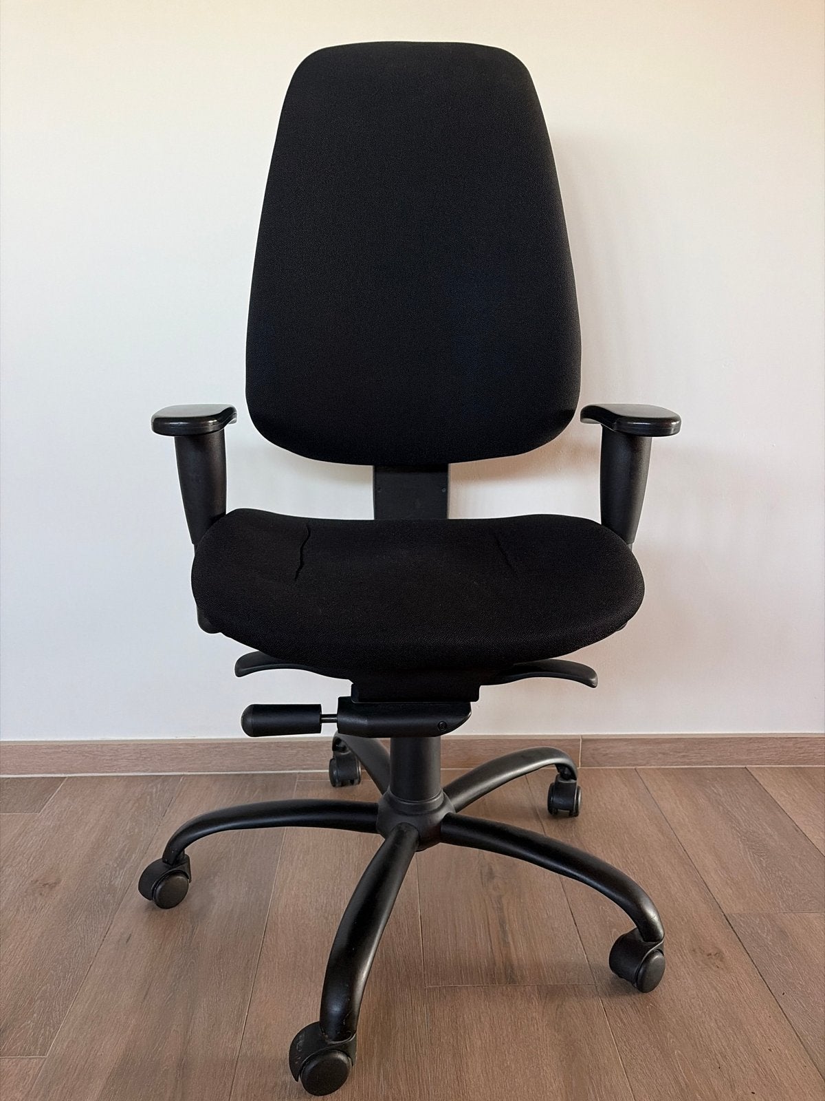 RH Logic 4 Ergonomische Bureaustoel - Zwart, Ophalen, Gebruikt, Zwart, Bureaustoel