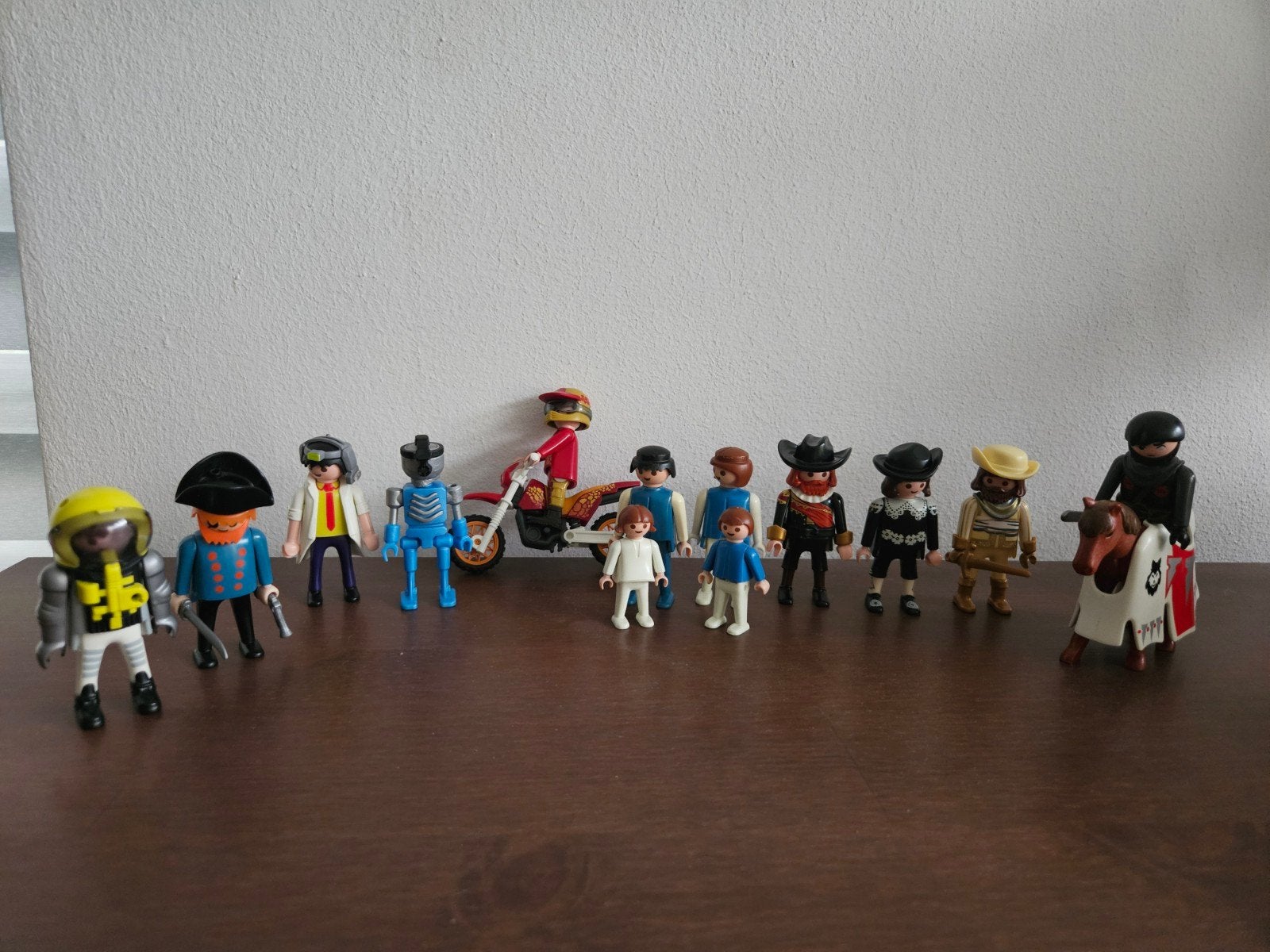 Playmobil figuren (o.a. Vintage/Retro, Gezin, Motor, Ophalen of Verzenden, Gebruikt