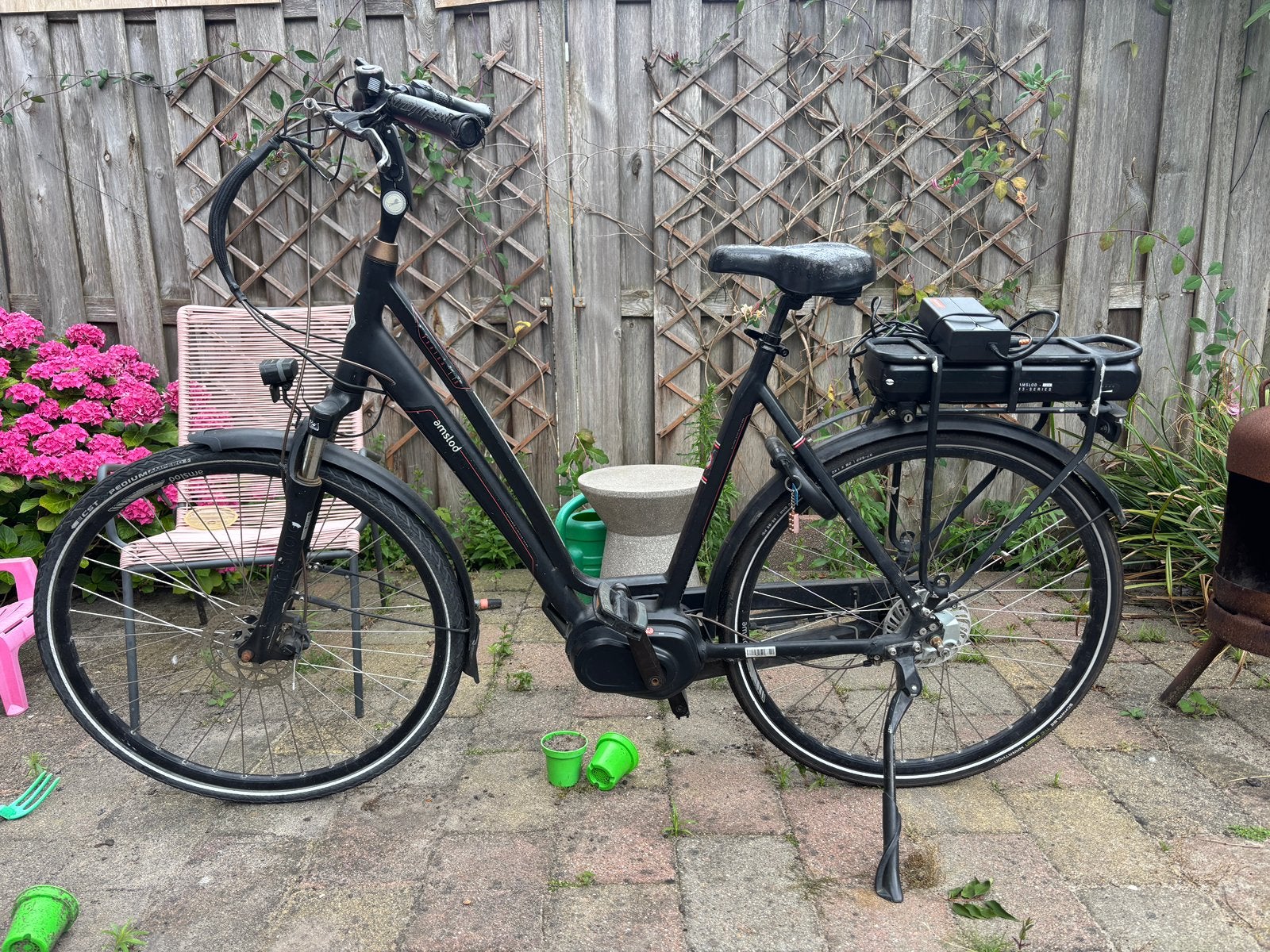 Amslod venton ltx onderdelen/kapotte motor, Fietsen en Brommers, Elektrische fietsen, Ophalen, Gebruikt, Overige merken