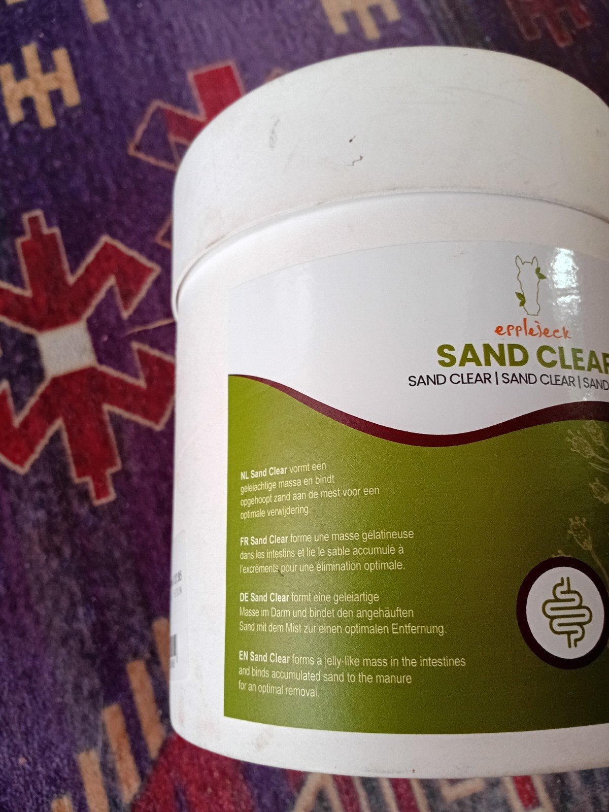 Sand Clear Anti-zand kuur, supplement voor paarden en pony's, Epplejeck, Ophalen of Verzenden, Zo goed als nieuw, Voedingssupplement