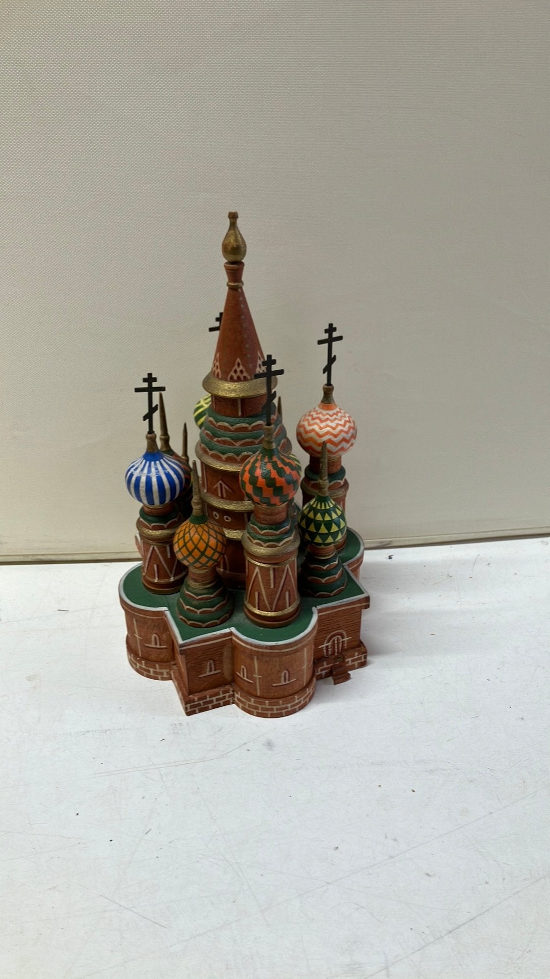 Vintage houten st basil kathedraal, Ophalen
