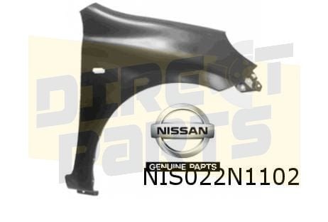 Nissan Micra (6/13-4/17) voorscherm Rechts Origineel! F31003, -, Verzenden, -, Nieuw