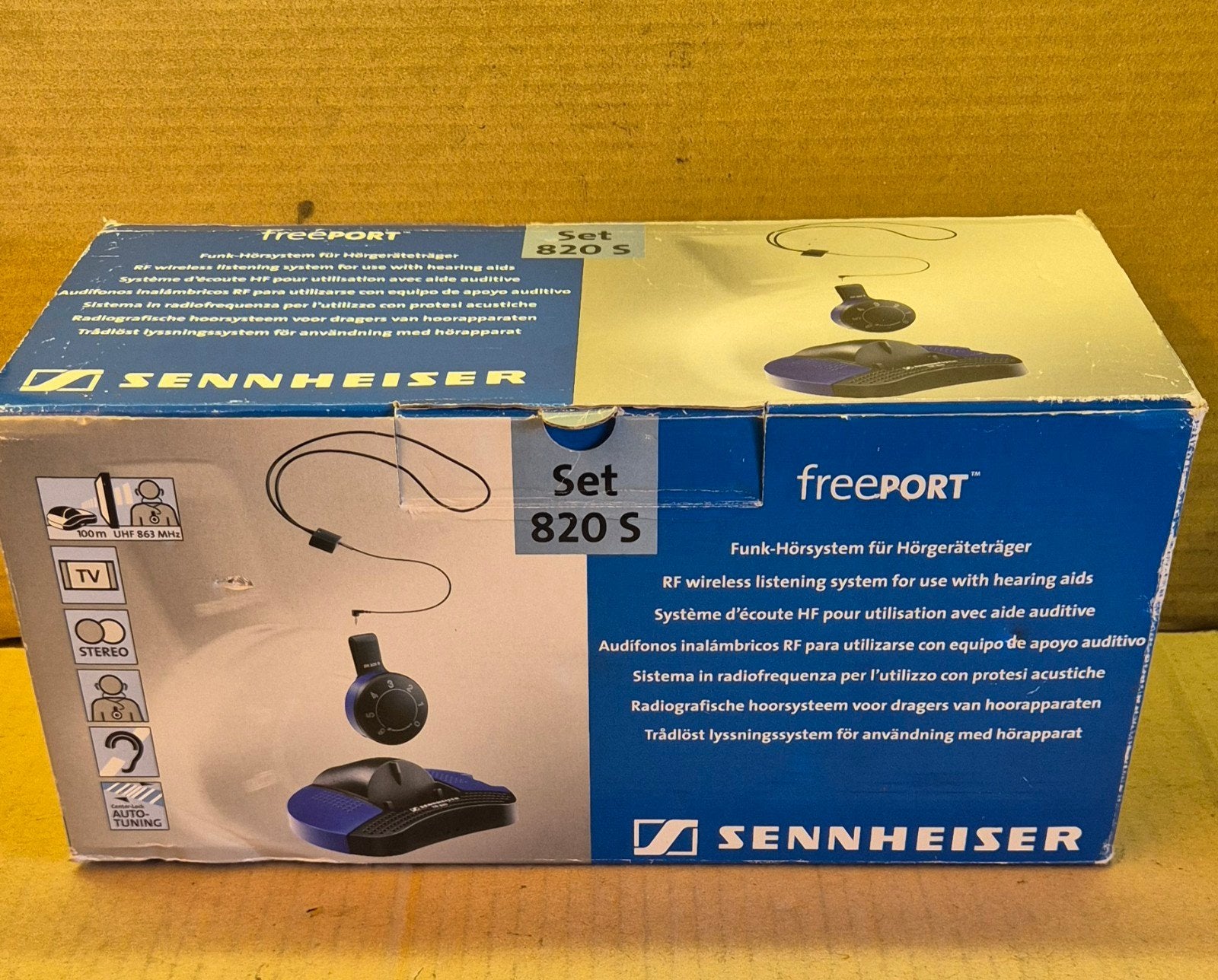 Te koop aangeboden: Sennheiser Set 820 S FreePORT Draadloos, Ophalen