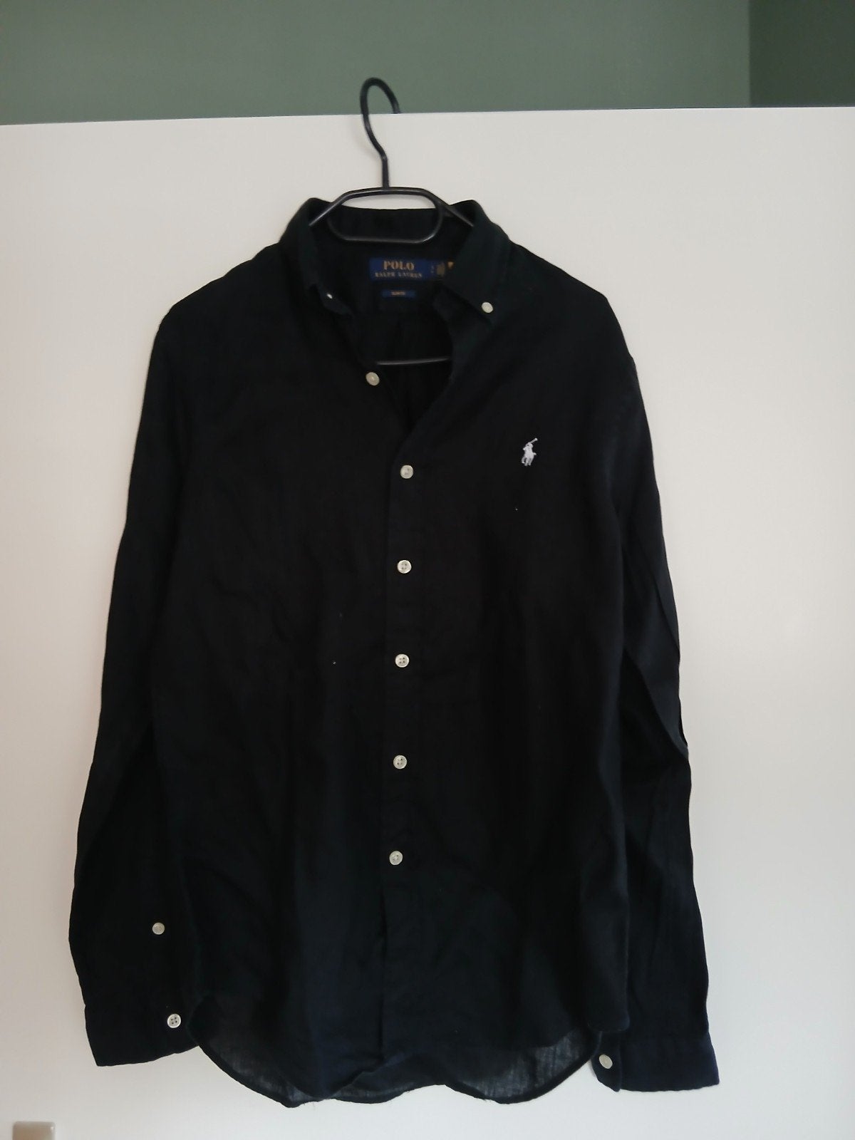 Ralph Lauren Slim Fit Overhemd Maat S Zwart, Kleding | Heren, Overhemden, Halswijdte 38 (S) of kleiner, Zwart, Ralph Lauren, Ophalen of Verzenden