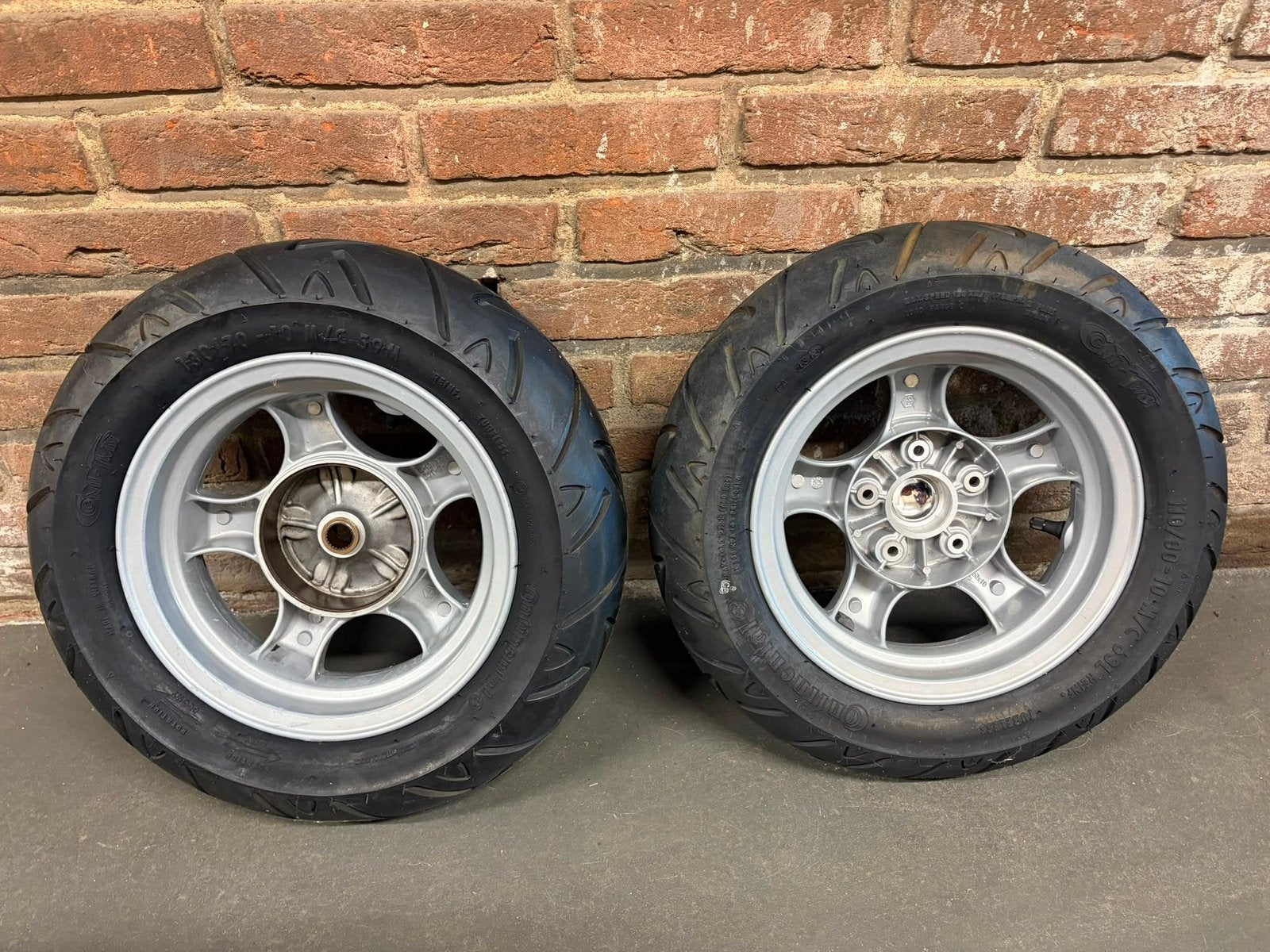 Hexagon velg met band, Ophalen of Verzenden, Overige typen, Piaggio