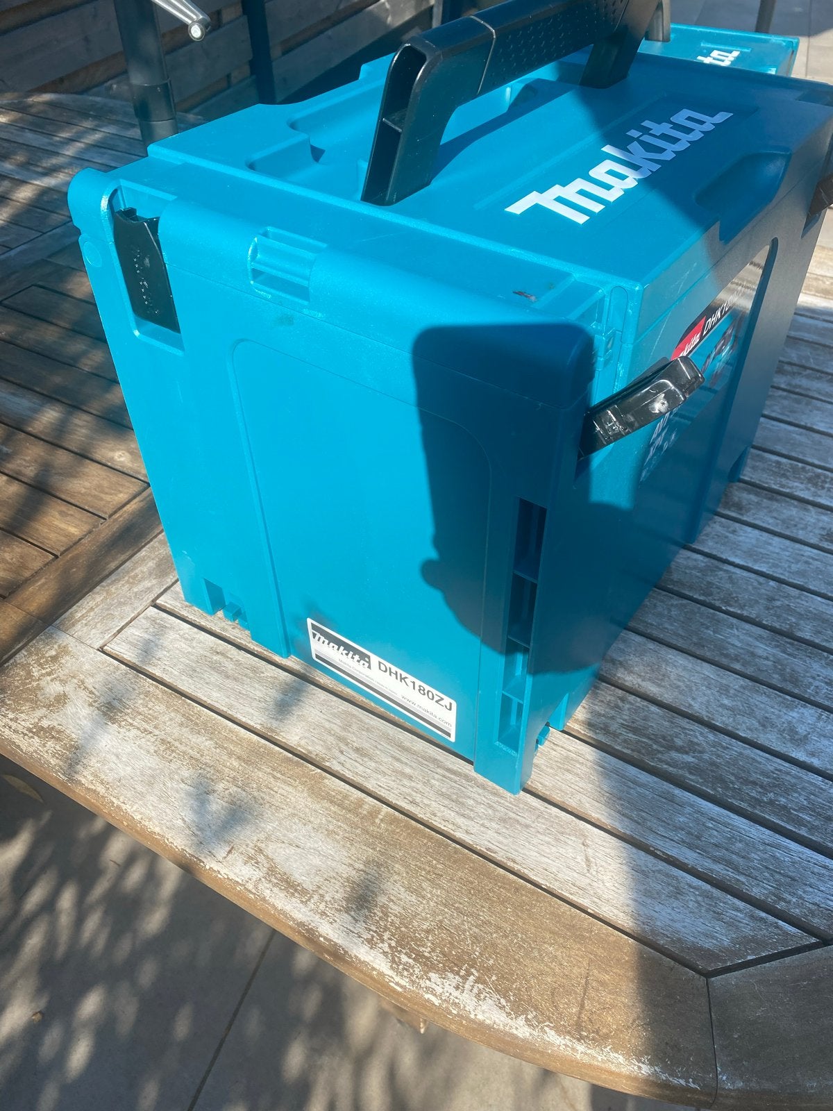 Makita DHK180ZJ Accu Hakhamer in lege Mbox, 600 watt of meer, Boor- en/of Breekhamer, Ophalen of Verzenden, Zo goed als nieuw