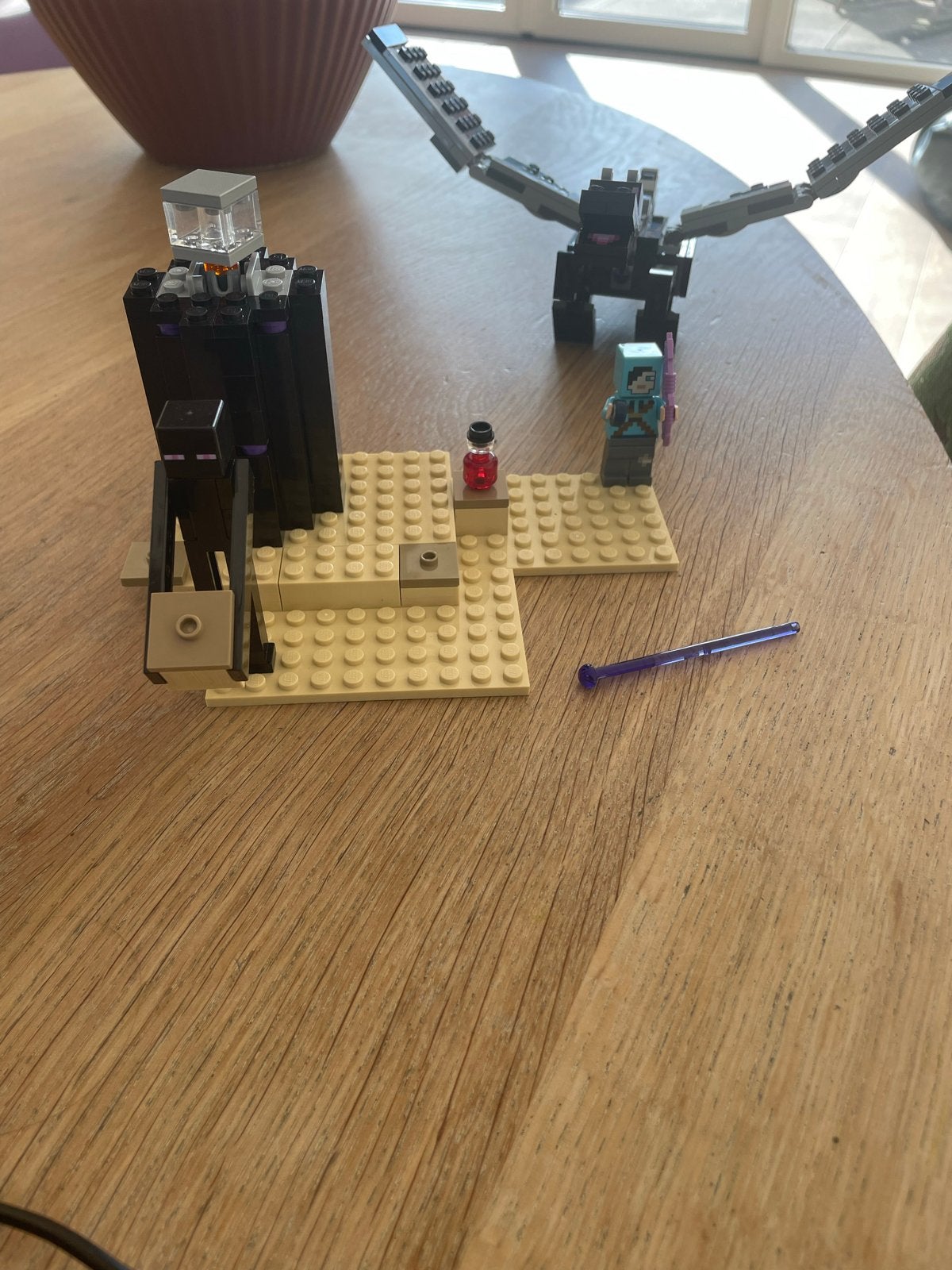 LEGO Minecraft the last battle (21151), Ophalen of Verzenden, Gebruikt, Overige merken