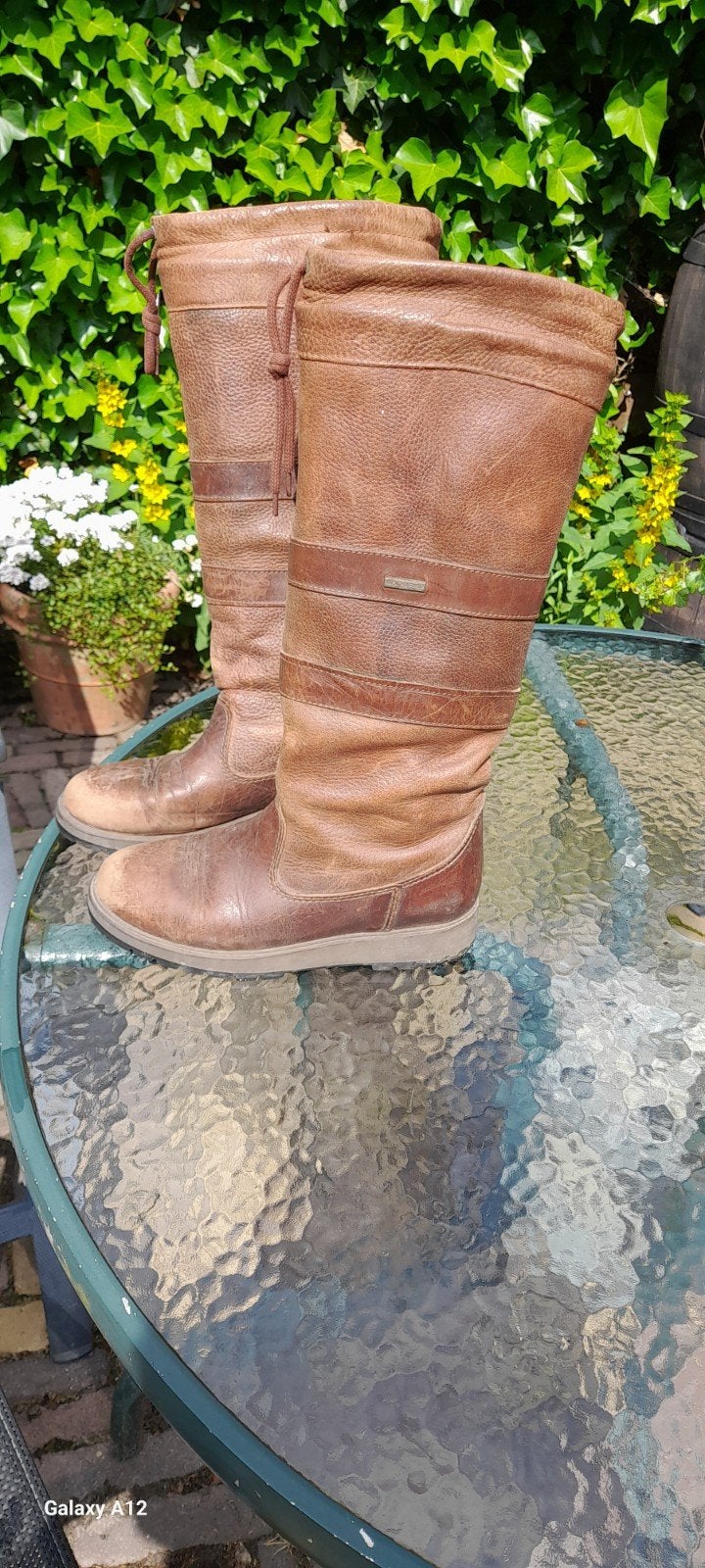 Dubarry laarzen maat 40 - Bruin leer, Gore-Tex, Dubarry, Hoge laarzen, Bruin, Ophalen of Verzenden