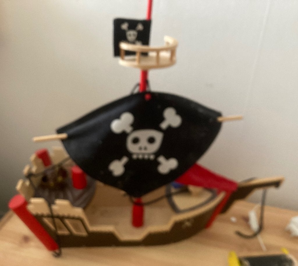 Djeco piratenschip, Ophalen, Gebruikt, Overige typen