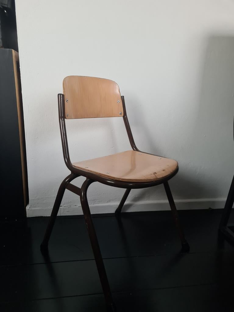 Vintage kinder bureaustoel, Antiek en Kunst, Antiek | Meubels | Stoelen en Banken, Ophalen