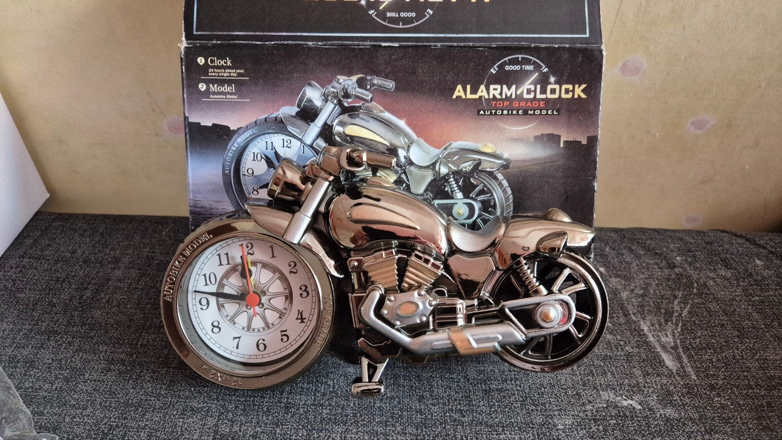 Nieuwe alarm klok autobike model., Ophalen of Verzenden