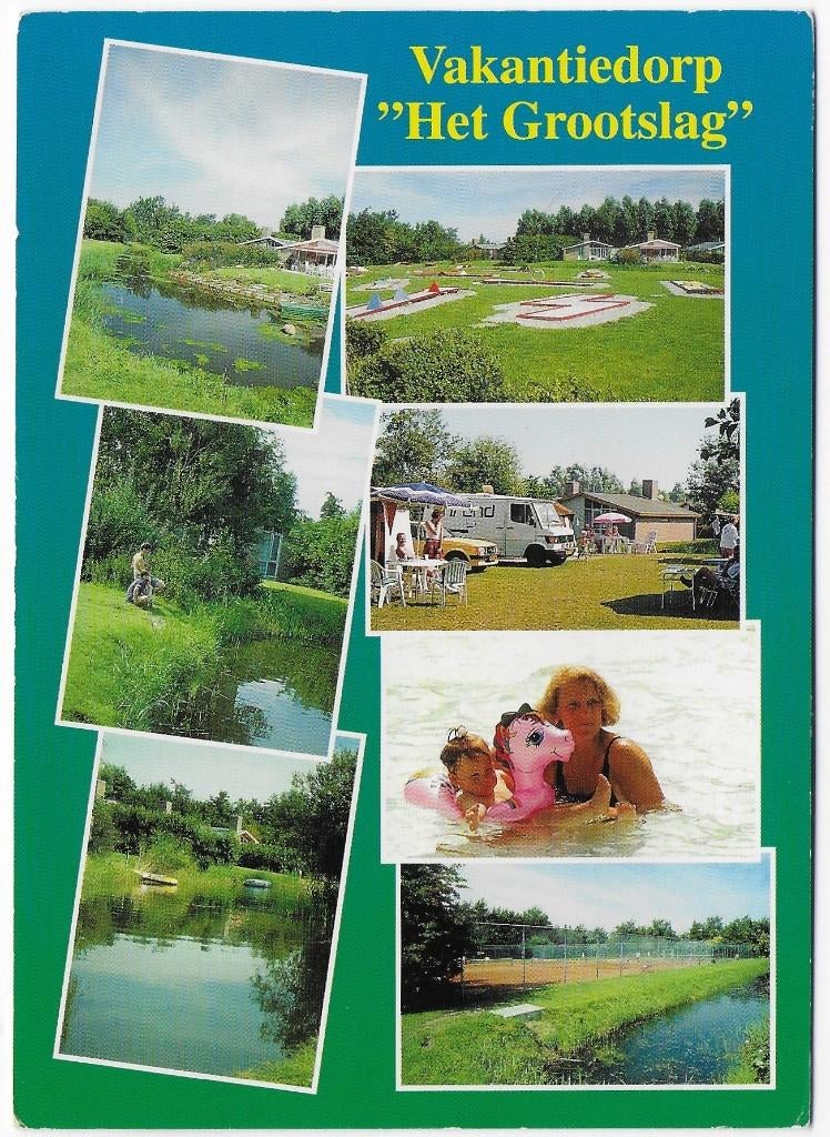 Andijk Vakantiedorp Het Grootslag Ansichtkaart ( B2630), Ophalen of Verzenden, 1980 tot heden, Gelopen
