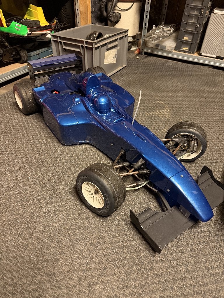 fg f1 formule 1 brushless electro castle, Ophalen of Verzenden, Zo goed als nieuw, 1:5 t/m 1:8, Auto