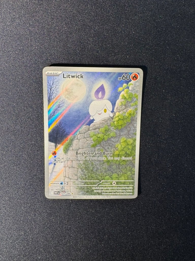 Litwick 101/086 - White Flare, Ophalen of Verzenden, Zo goed als nieuw, Losse kaart