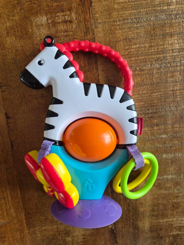 Babyspeeltje zebra met zuignap - Fisher-Price, Ophalen