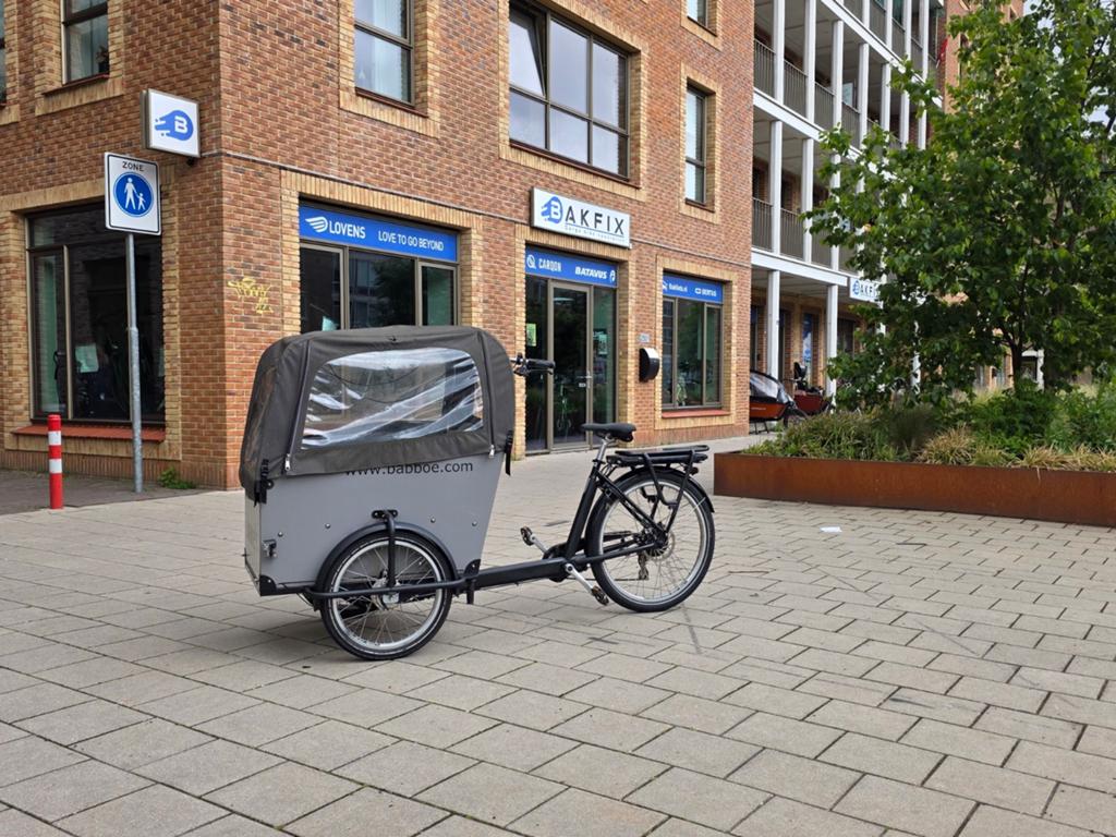 Elektrische Babboe Big bakfiets met certificaat, Overige merken, Gebruikt, Info@babboe.nl, 3 kinderen