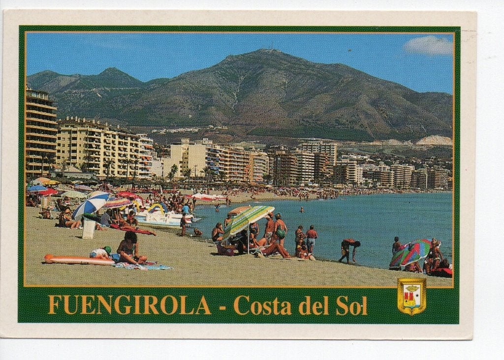 Spanje. Ansichtkaart Fuengirola - Costa del Sol., Ophalen of Verzenden, 1980 tot heden, Gelopen, Spanje