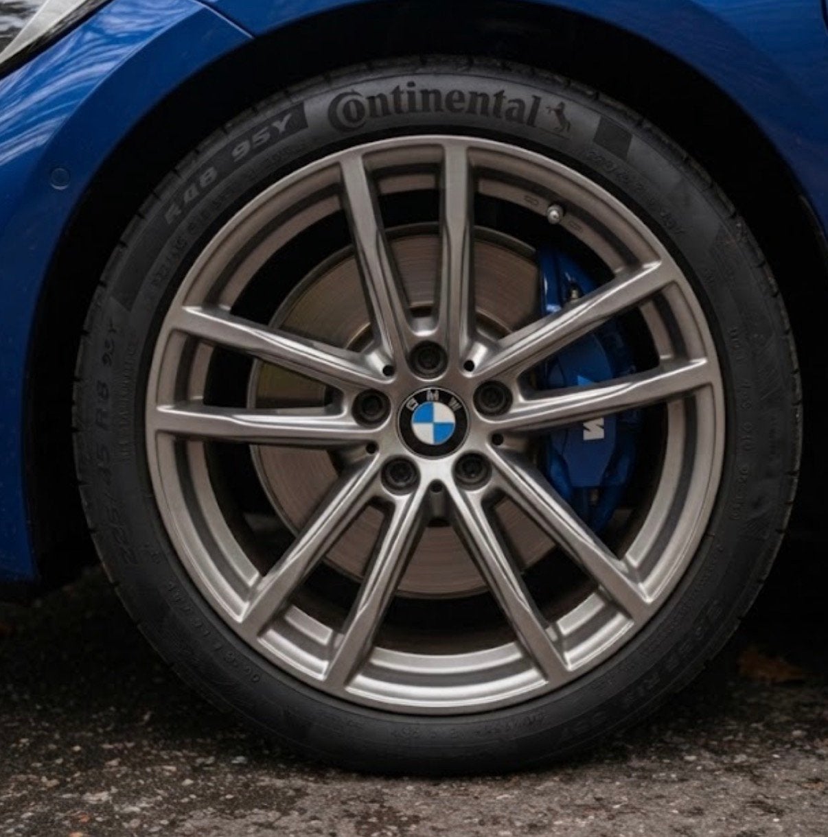 ✅❄️Winterset BMW 2 3 4 Serie Velgen + Continental winter 7mm, Auto-onderdelen, Ophalen, 18 inch, Gebruikt, Banden en Velgen