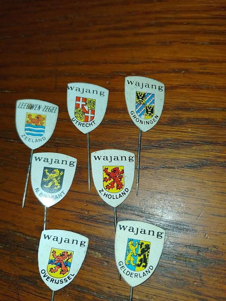 Wajang Pins, Verzamelen, Speldjes, Pins en Buttons, Verzenden, Gebruikt, Overige onderwerpen, Speldje of Pin
