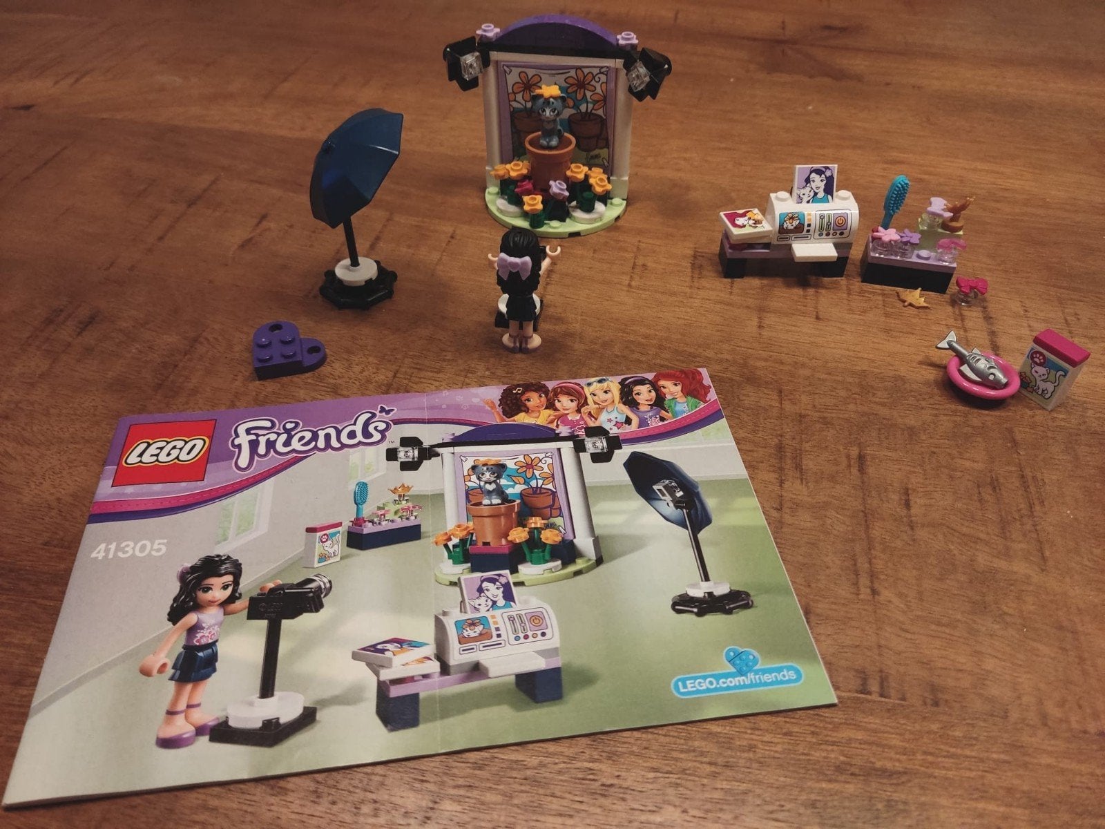 Lego Friends 41305 Emma's foto studio, Lego, Compleet, Friends, Ophalen of Verzenden