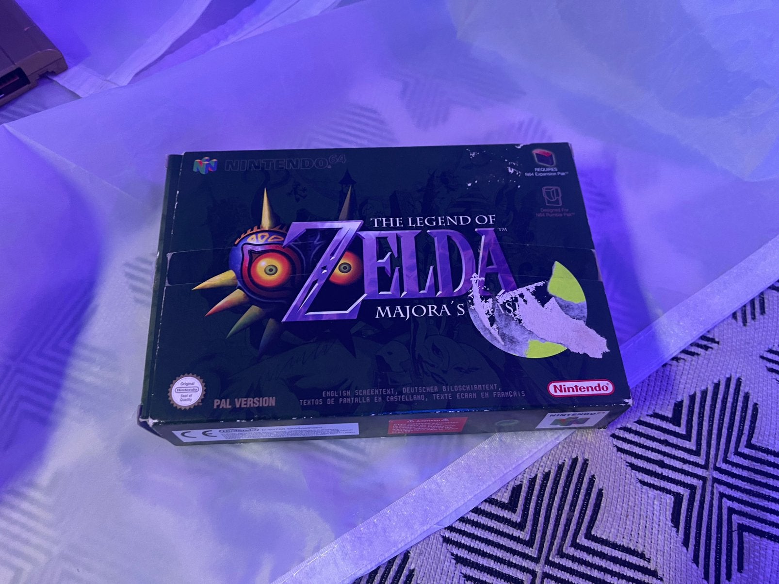 Zelda majora’s mask nintendo 64, Ophalen, Gebruikt
