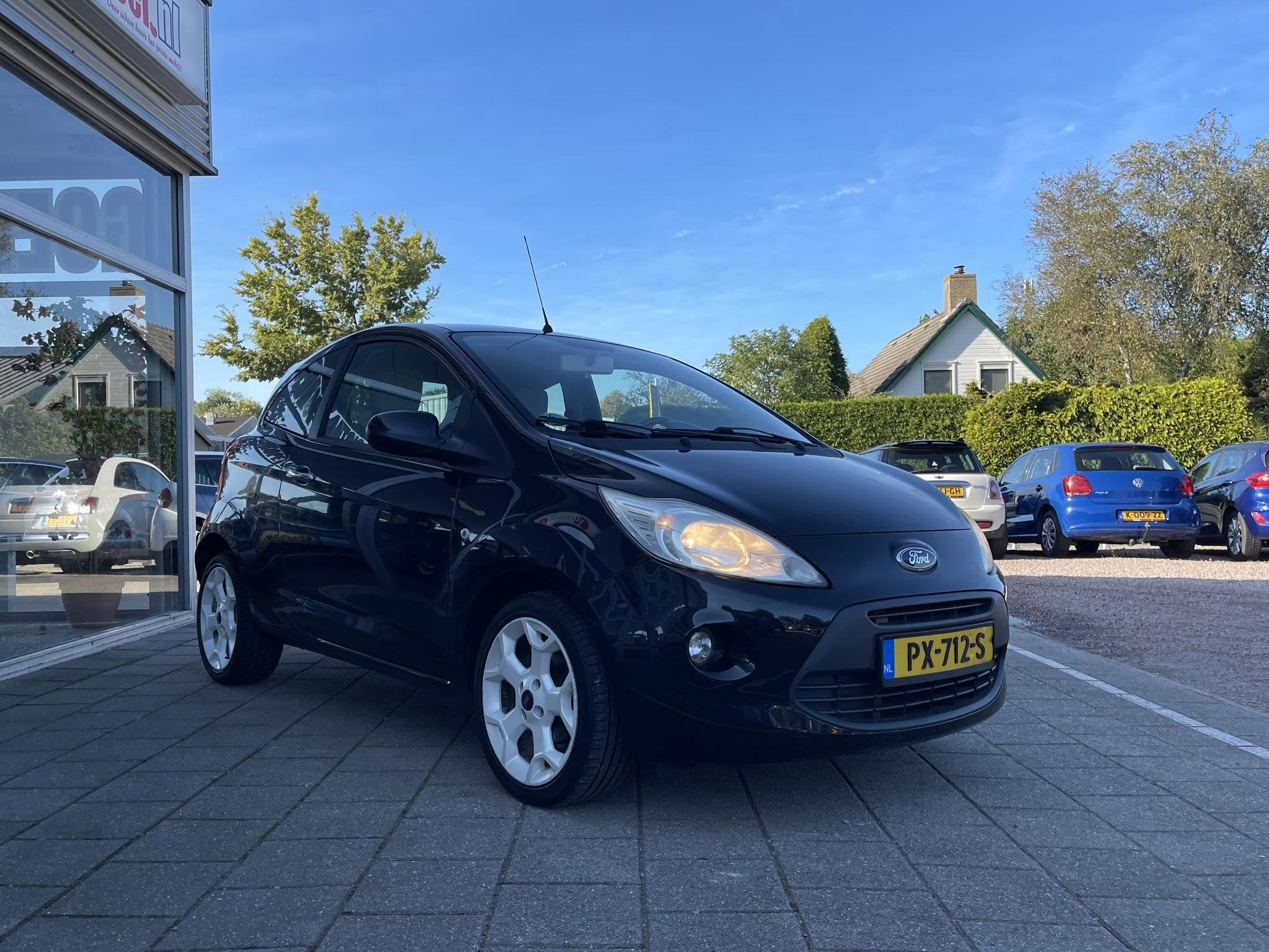 Ford Ka 1.2 Cool&Sound /Airco/Lichtmetalen velgen/APK 11-202, Voorwielaandrijving, Stof, Gebruikt, 1242 cc