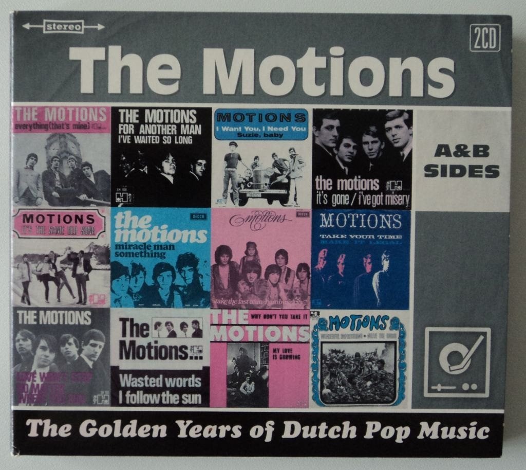 The Motions - The Golden Years Of Dutch Popmusic, Boxset, Ophalen of Verzenden, Zo goed als nieuw, Inclusief boekje
