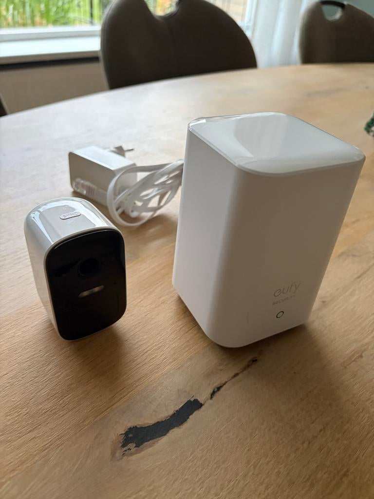 Eufy Homebase 2 met camera - Beveiligingsset, Ophalen of Verzenden, Zo goed als nieuw, Buitencamera