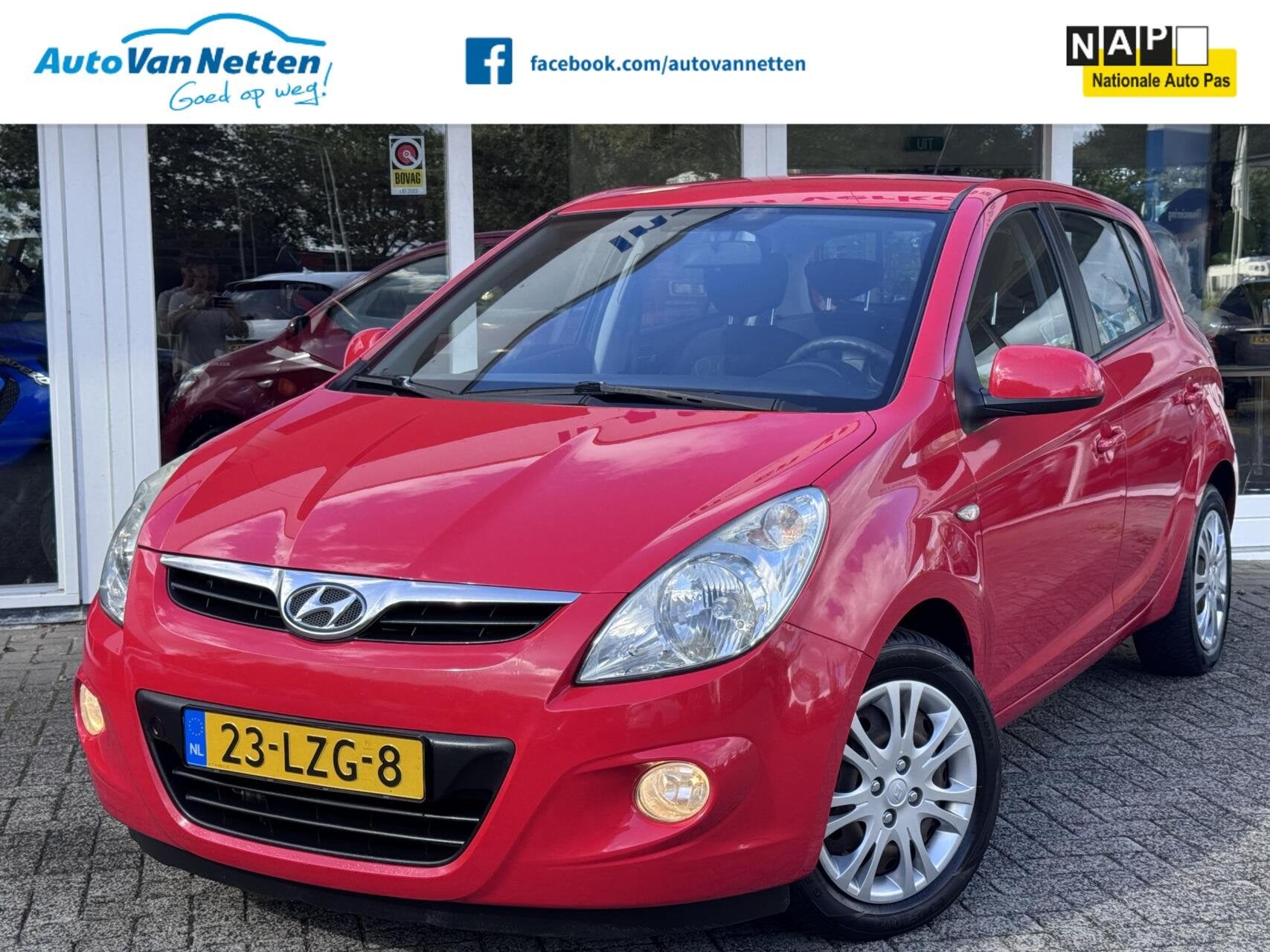 Hyundai i20 1.2i 78pk,ActiveVersion,5 deurs,Airco,Elek pakke, Auto's, 4 cilinders, Origineel Nederlands, Bedrijf, Handgeschakeld