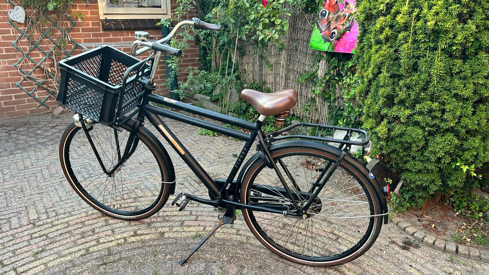 Sparta 28 inch Transportfiets met krat en Nexus versnell, Ophalen, Gebruikt, Sparta, Versnellingen