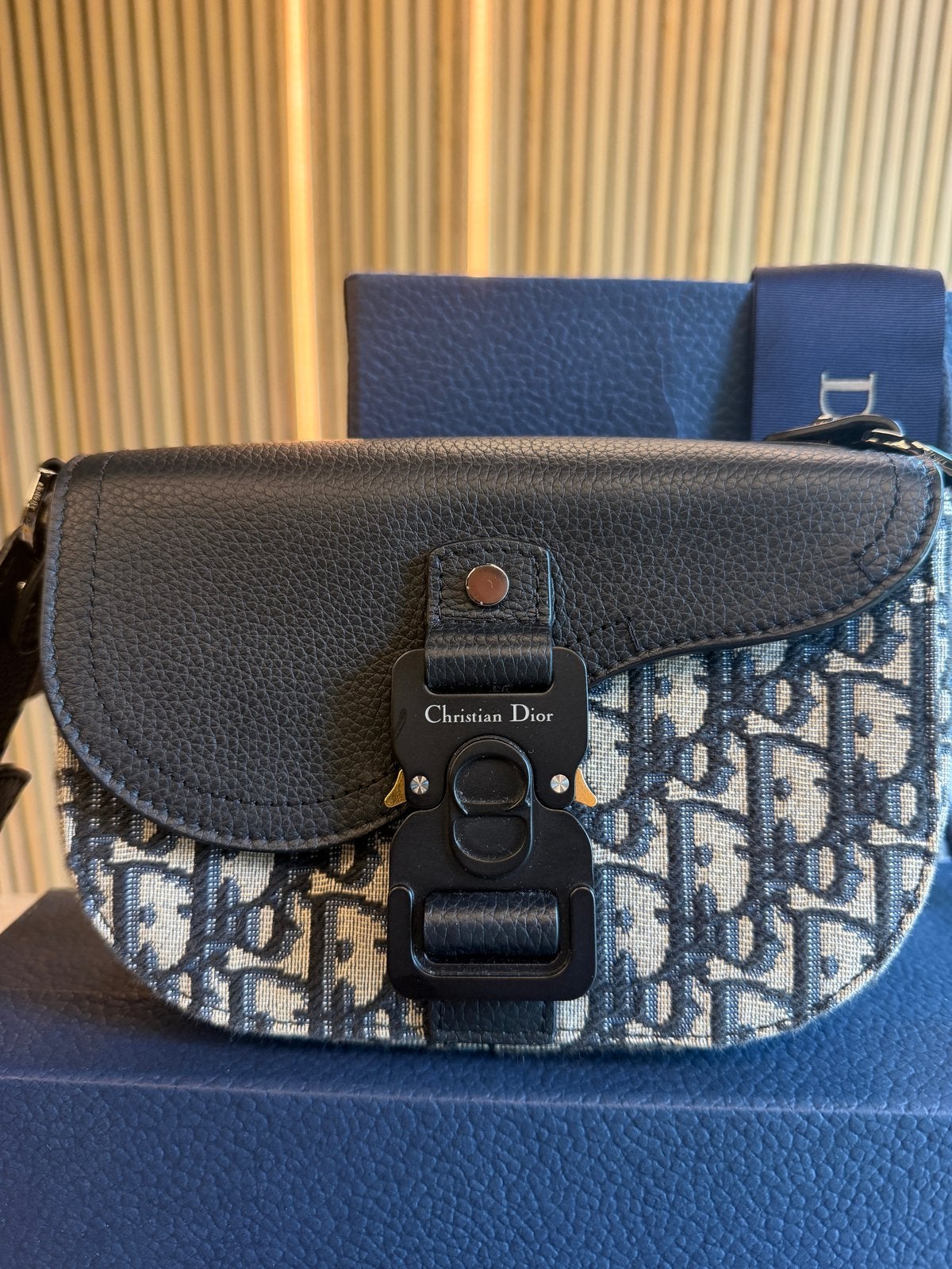 Dior Mini Saddle Messenger schoudertas - ZO GOED ALS NIEUW, Overige kleuren, Dior, Ophalen of Verzenden, Zo goed als nieuw
