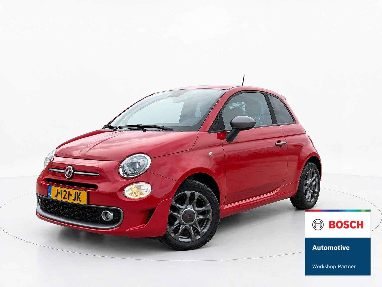 Fiat 500 1.2 Lounge Cruise ECC, Auto's, Voorwielaandrijving, Stof, Gebruikt, 4 cilinders