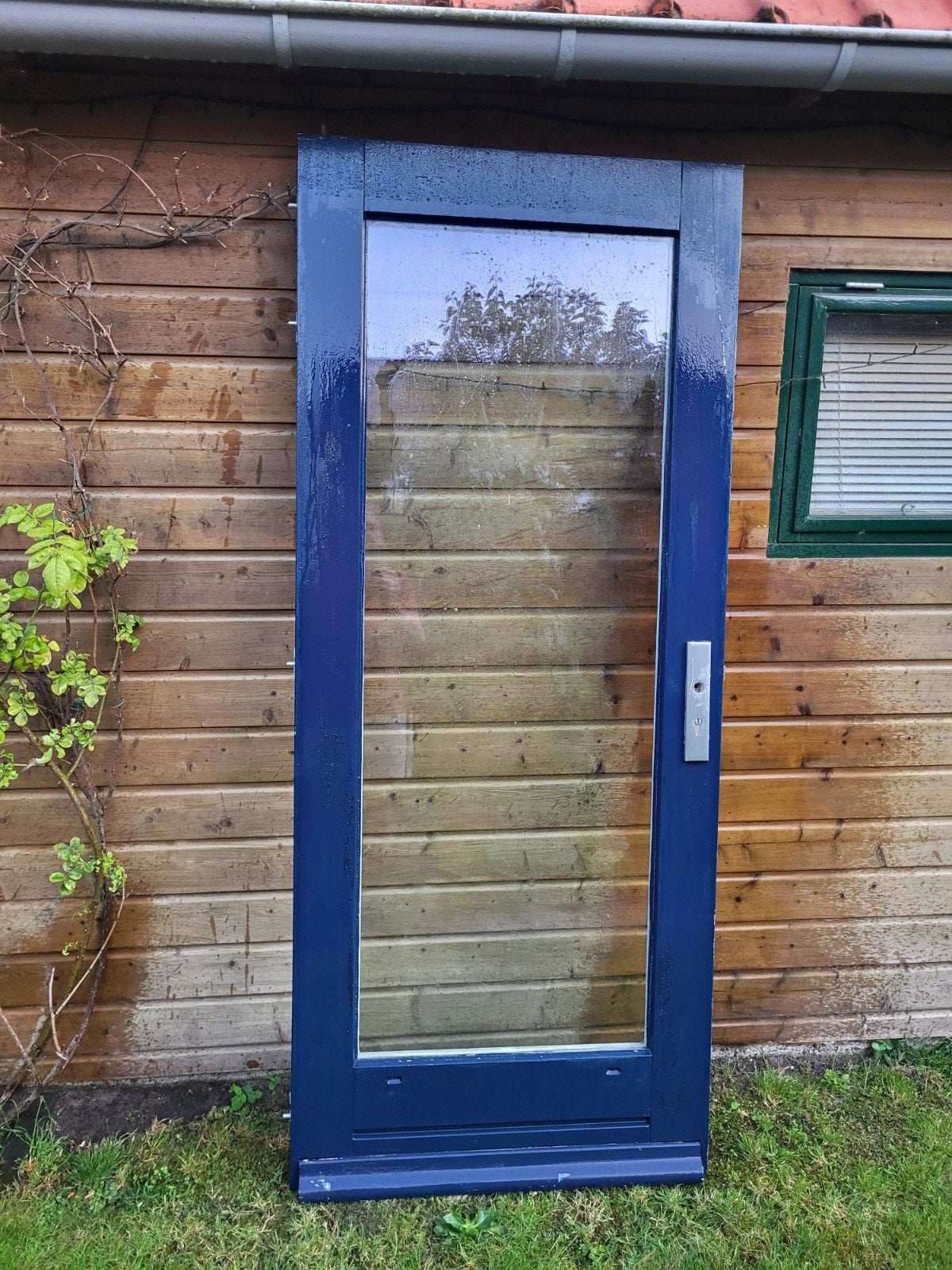 Hardhouten deur | Buitendeur | Schuurdeur | Achterdeur| Deur, Ophalen, Gebruikt, 80 tot 100 cm, Buitendeur
