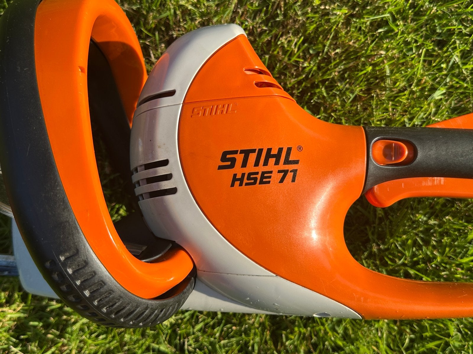 Stihl HSE71 heggenschaar, zo goed als nieuw, Ophalen of Verzenden, Zo goed als nieuw, Elektrisch