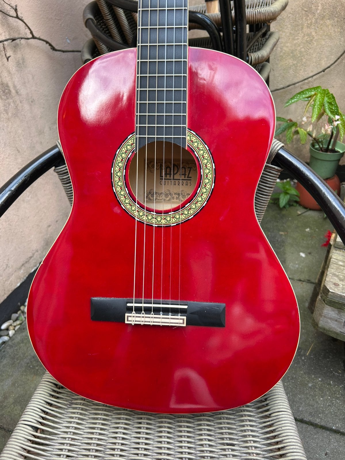 Foto 3 van Rode Lapaz gitaar