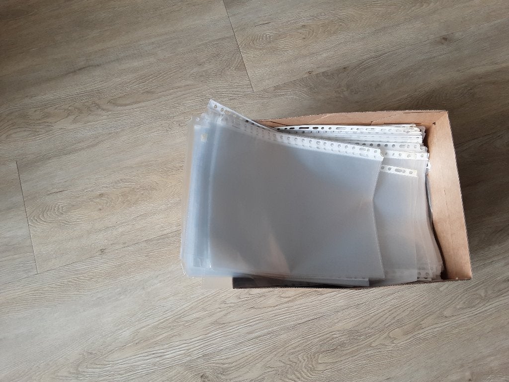 Plastic mapjes, Ophalen, Gebruikt