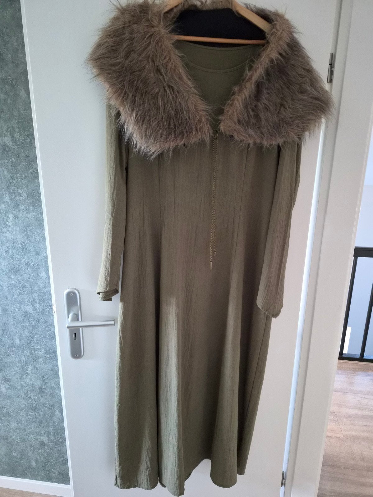 te koop viking/ middeleeuwsejurk met toebehoren, Kleding | Dames, Ophalen, Zo goed als nieuw, Maat 46/48 (XL) of groter, Carnaval