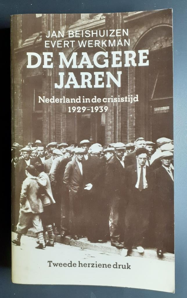 De Magere Jaren - Jan Beishuizen en Evert Werkman, Boeken, 20e eeuw of later, Jan Beishuizen en Evert Werkman, Ophalen of Verzenden