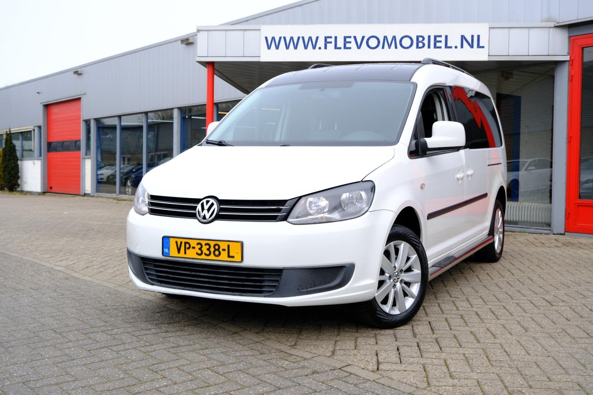 Volkswagen Caddy 1.6 TDI Maxi BMT DC 5-Persoons Clima|Cruise, Auto's, Bestelauto's, Voorwielaandrijving, Euro 5, Gebruikt, Volkswagen