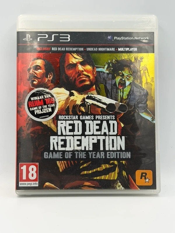 Red Dead Redemption Game of the Year Edition PS3, Avontuur en Actie, 1 speler, Sony, Ophalen of Verzenden