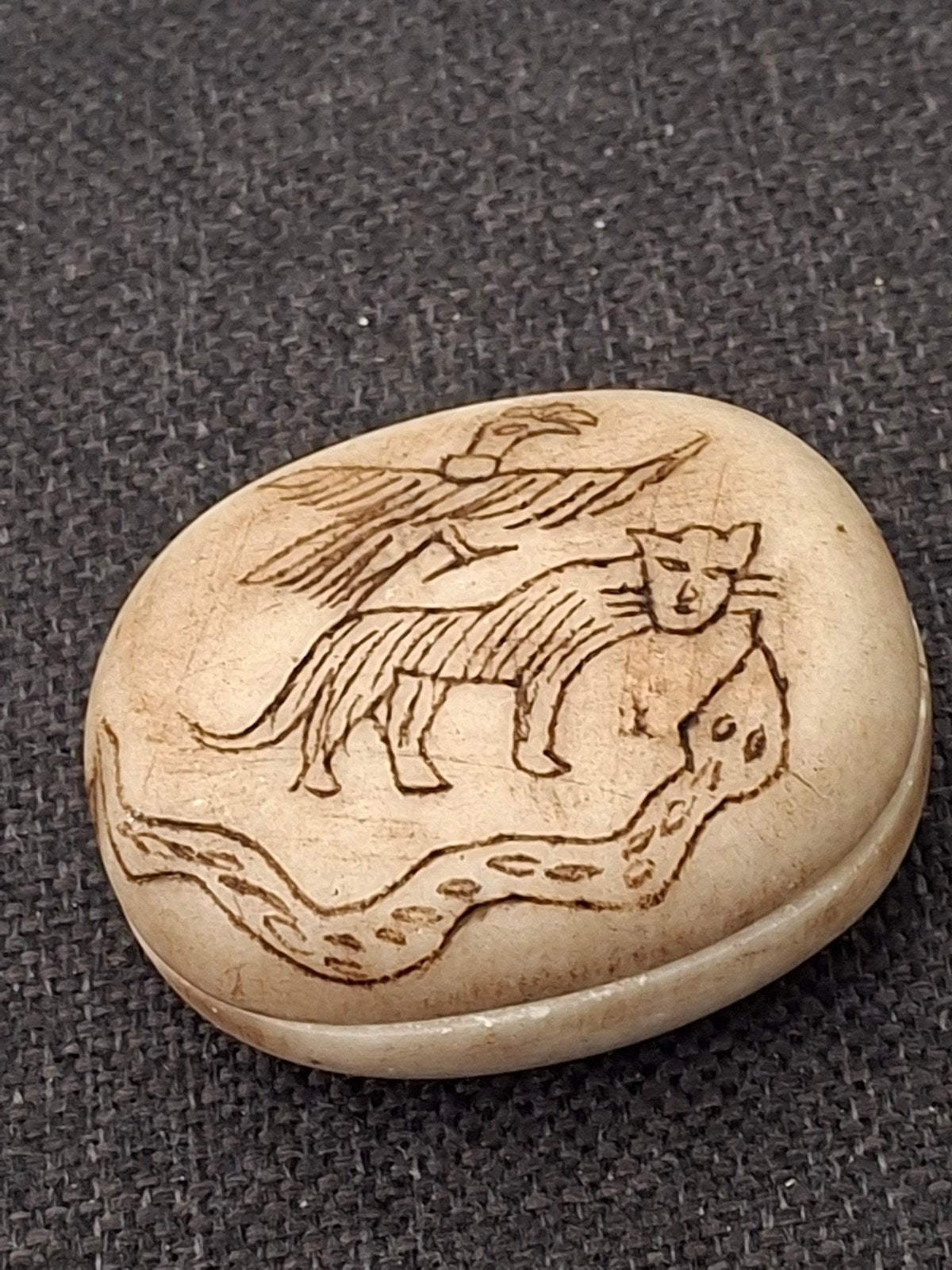 Amuletten Caliza steen Inca-stijl Peruaanse - erotica, Ophalen of Verzenden
