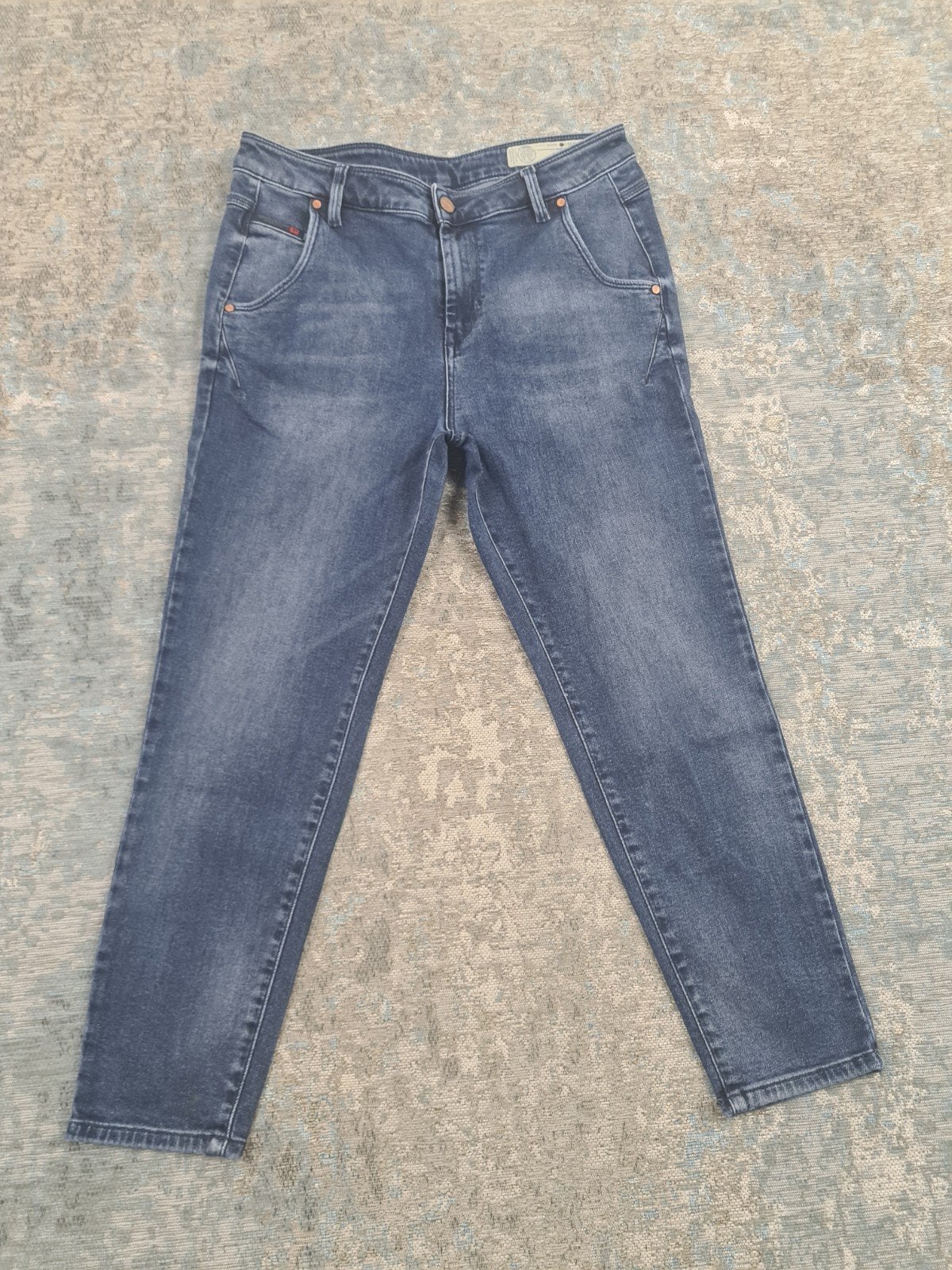 Diesel fayza relaxed boyfriend W28 L28  Tulsi2828 High-rise, Blauw, Ophalen of Verzenden, Zo goed als nieuw, Diesel